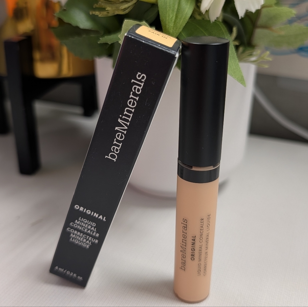 bareMinerals Original Liquid Mineral Concealer - Fair 1N 6 ml / .2 to oz NIB
